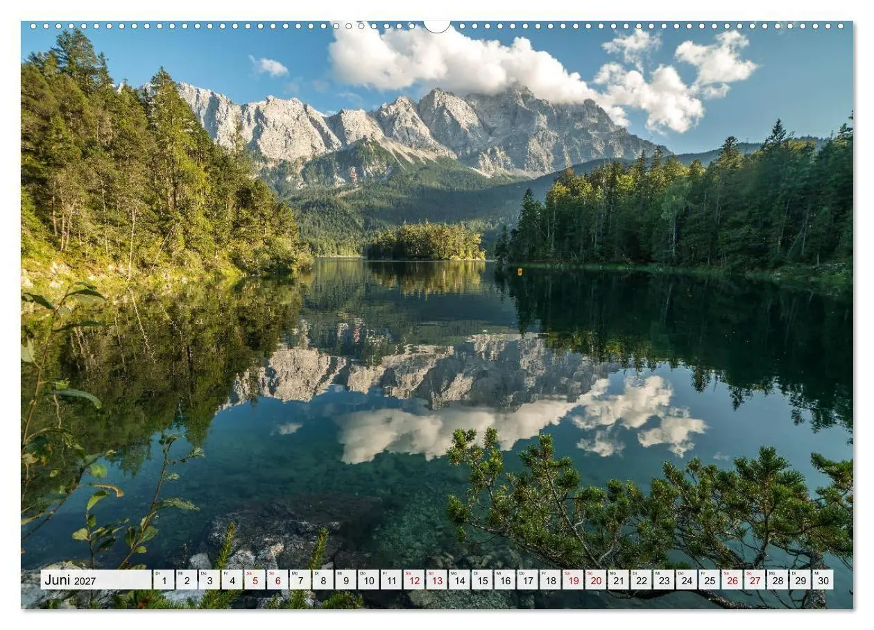 Bild: 9783569632028 | Ein Sommer rund um Garmisch-Partenkirchen (Wandkalender 2027 DIN A2...