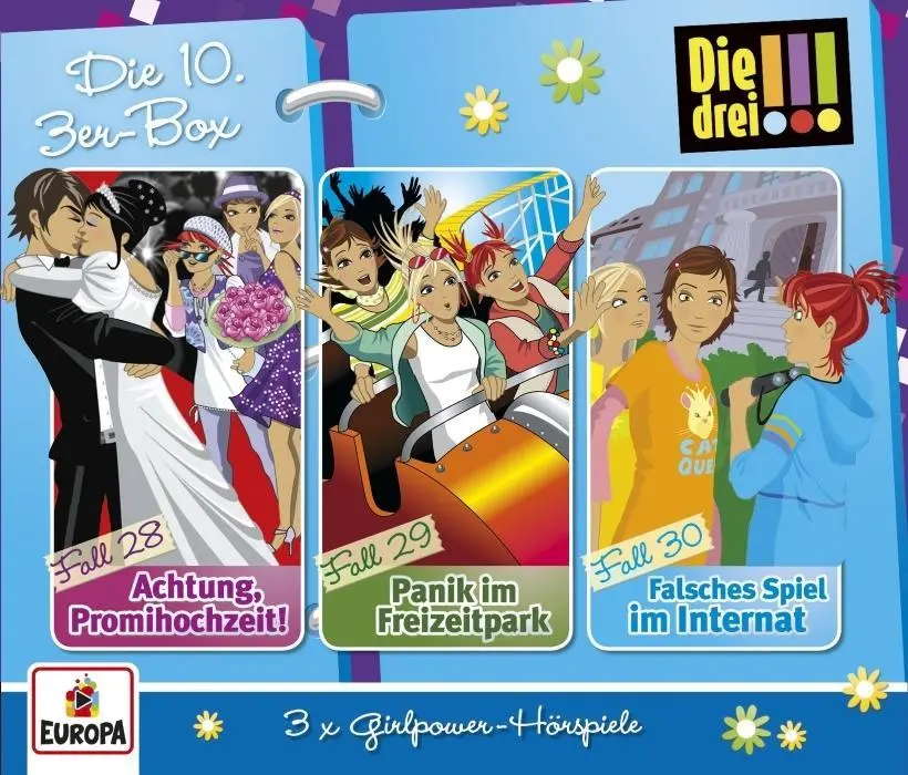 Cover: 9783803262028 | Die drei !!! 3er Box Folgen 28-30 | Henriette Wich (u. a.) | Audio-CD