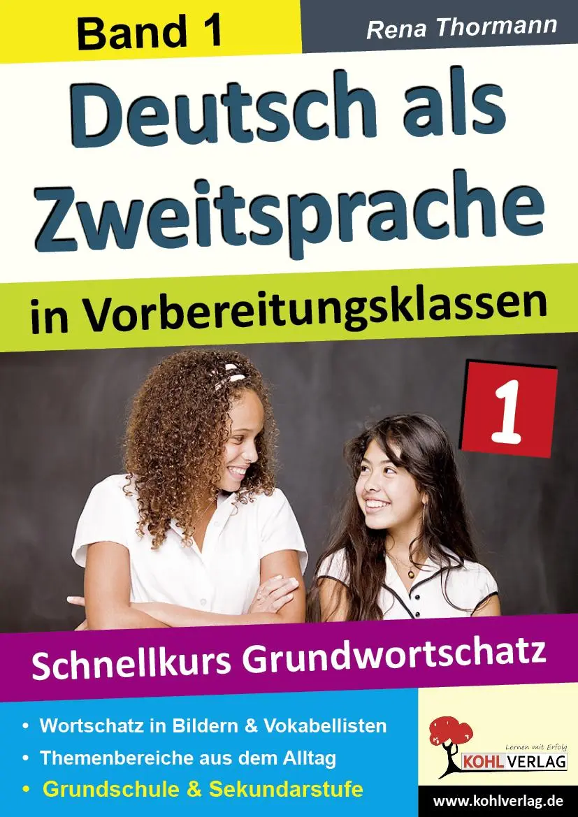 Cover: 9783866322028 | Deutsch als Zweitsprache 1 in Vorbereitungsklassen | Rena Thormann Cover: 9783866322028 | Deutsch als Zweitsprache 1 in Vorbereitungsklassen | Rena Thormann