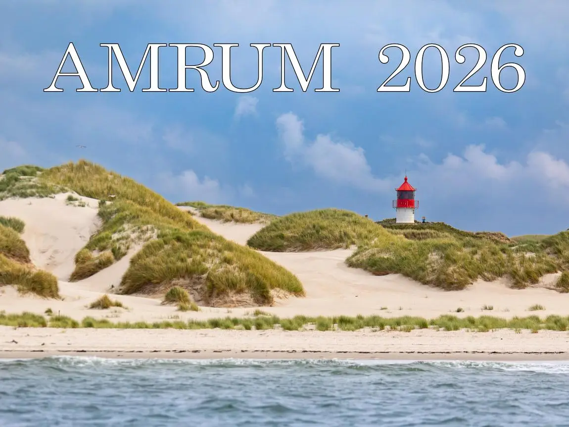 Cover: 9783924422028 | Amrum 2026 | Foto-Kalender | Kalender | Spiralbindung | Deutsch | 2026