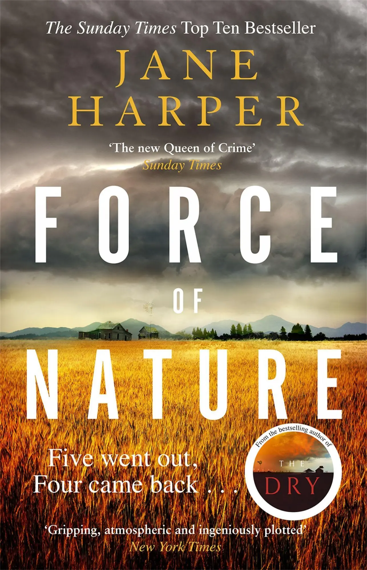 Cover: 9780349142128 | Force of Nature | The Dry 2, starring Eric Bana as Aaron Falk | Harper