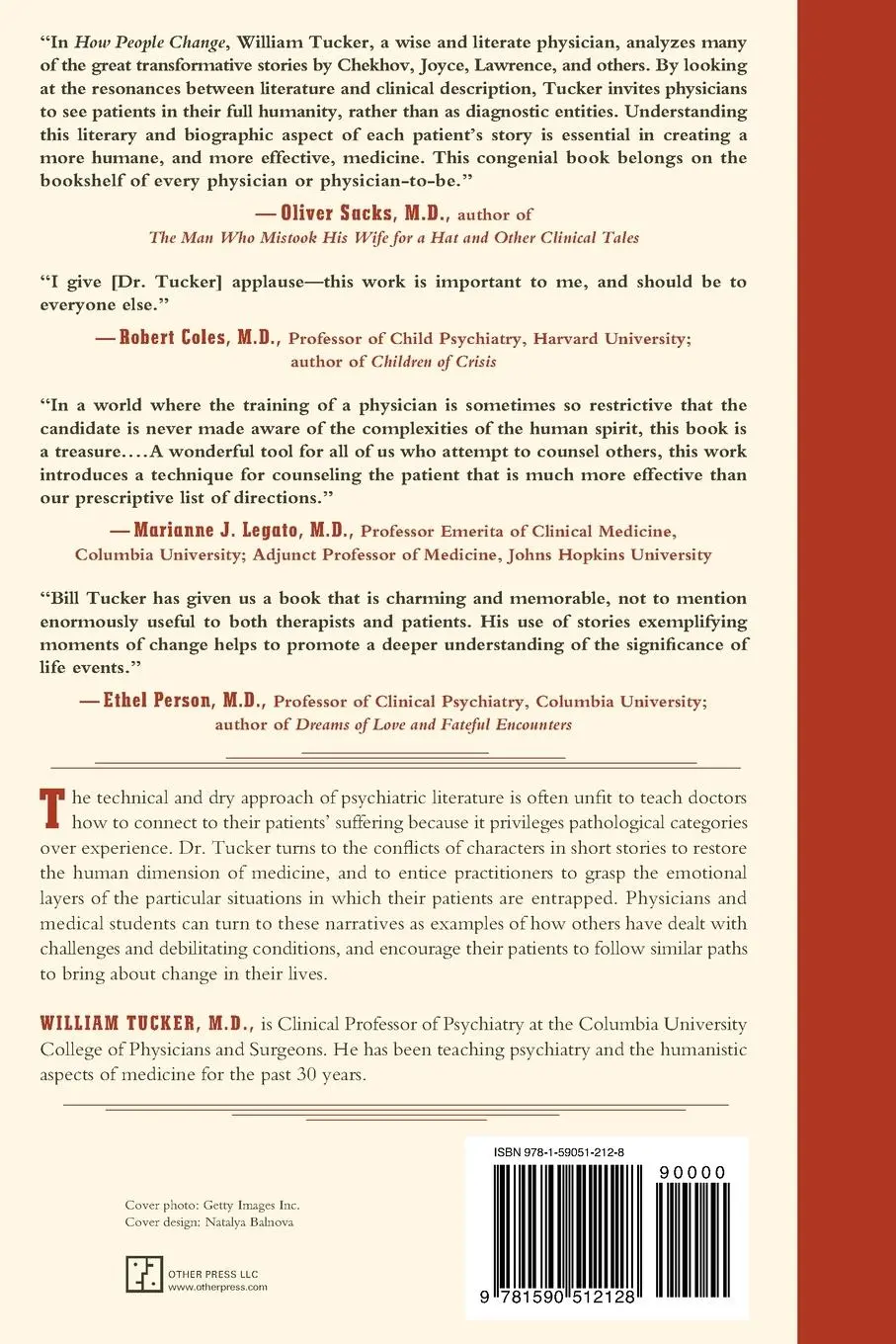 Rückseite: 9781590512128 | How People Change | The Short Story as Case History | William Tucker