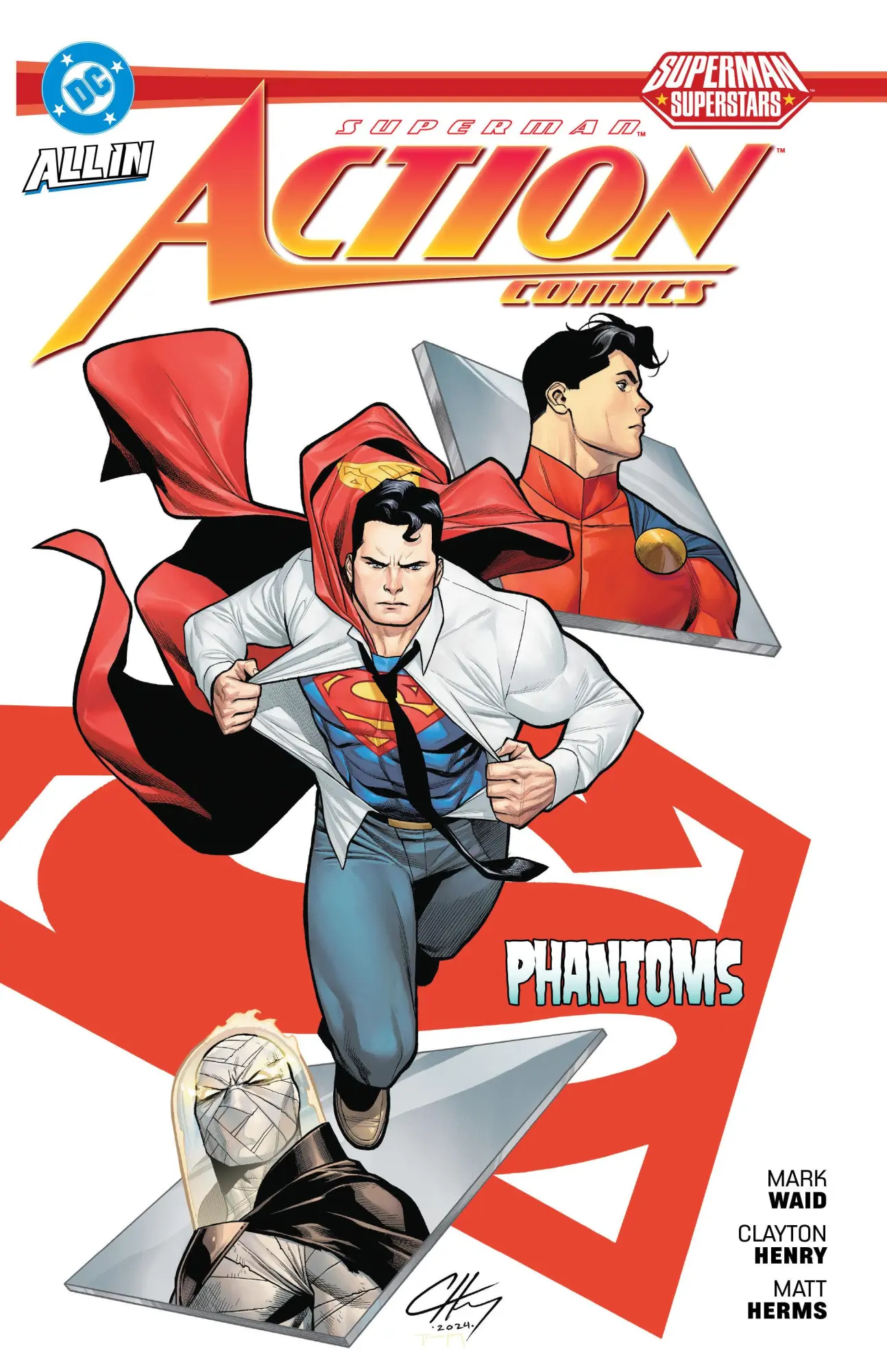 Cover: 9781799502128 | Superman: Action Comics: Phantoms | Mark Waid (u. a.) | Taschenbuch