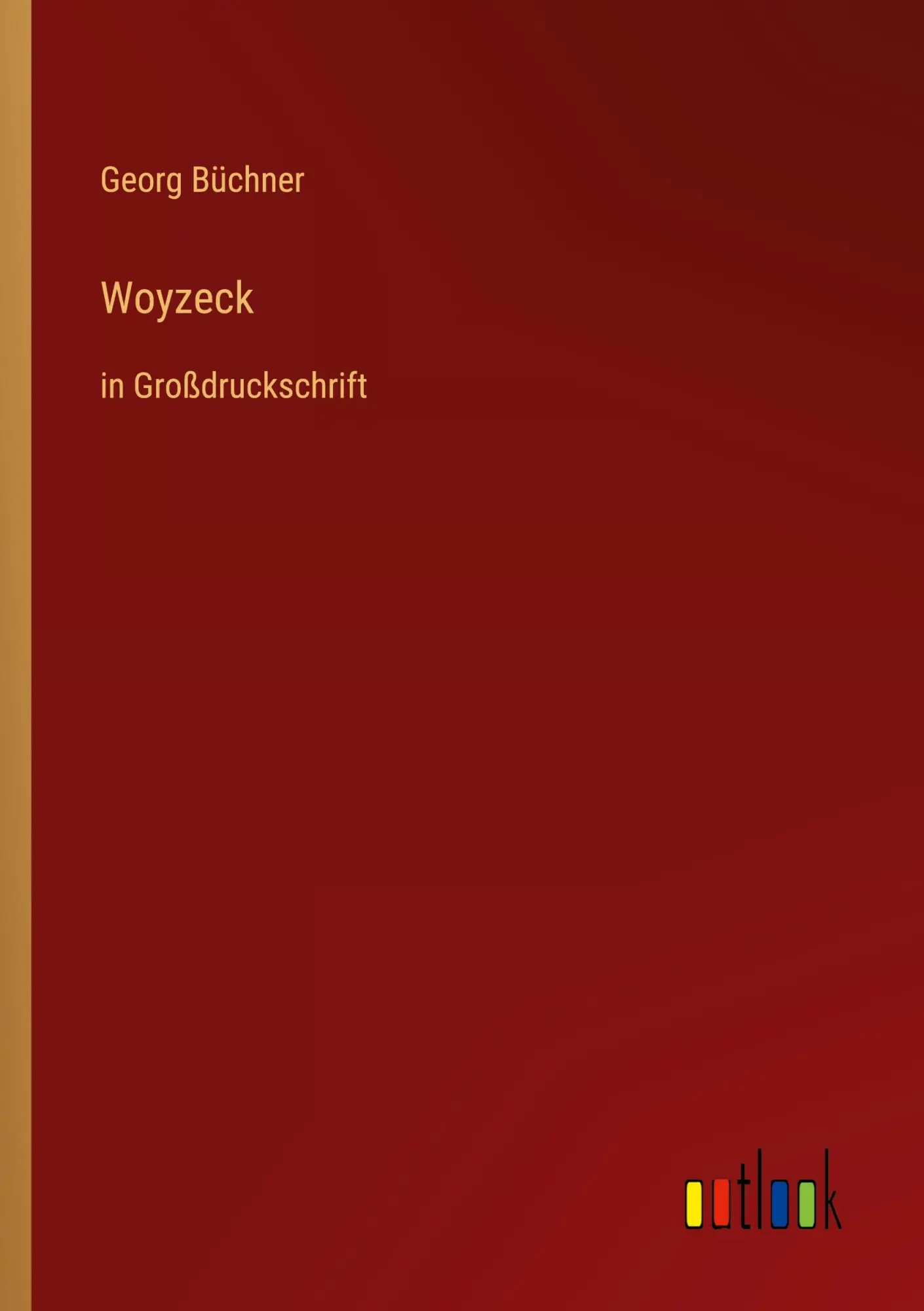 Cover: 9783368342128 | Woyzeck | in Großdruckschrift | Georg Büchner | Taschenbuch | 52 S.