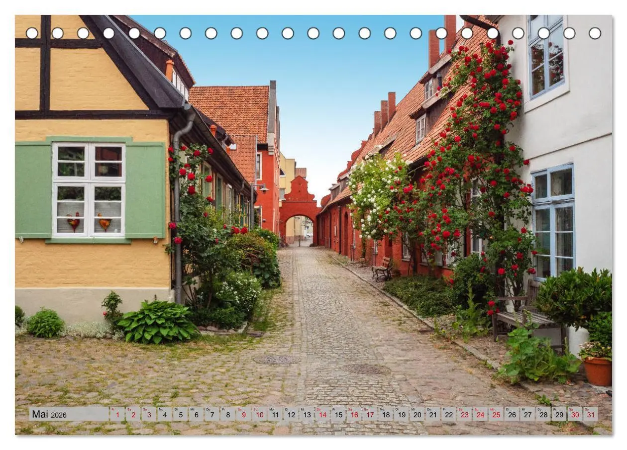 Bild: 9783457822128 | Stralsunder Impressionen (Tischkalender 2026 DIN A5 quer), CALVENDO...