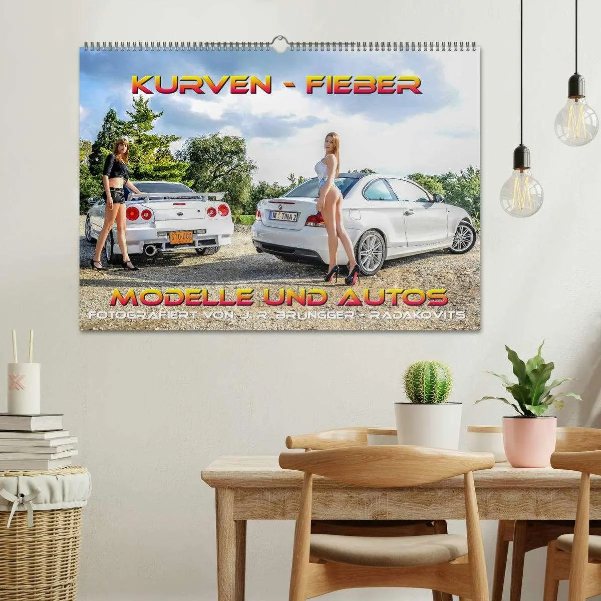 Bild: 9783516082128 | Kurven - Fieber - Modelle und Autos (Wandkalender 2026 DIN A2...
