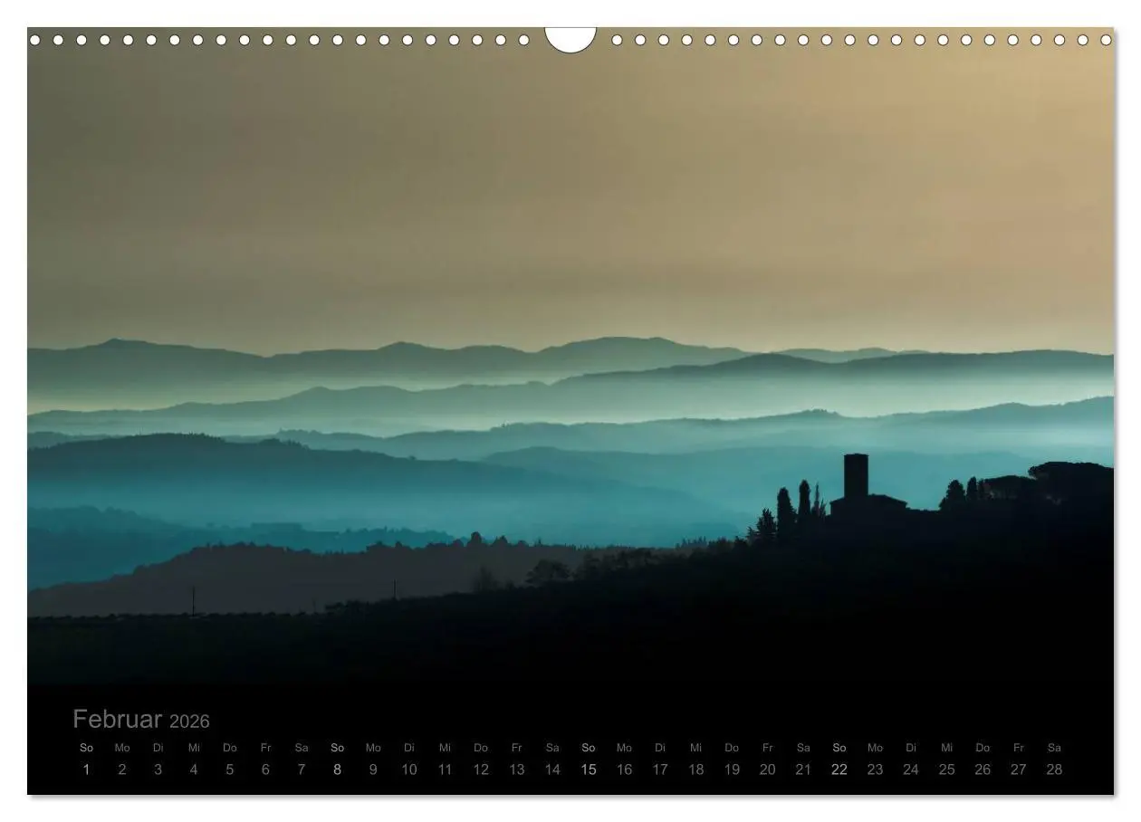Bild: 9783516152128 | - Magie des Lichtes - TOSKANA (Wandkalender 2026 DIN A3 quer),...