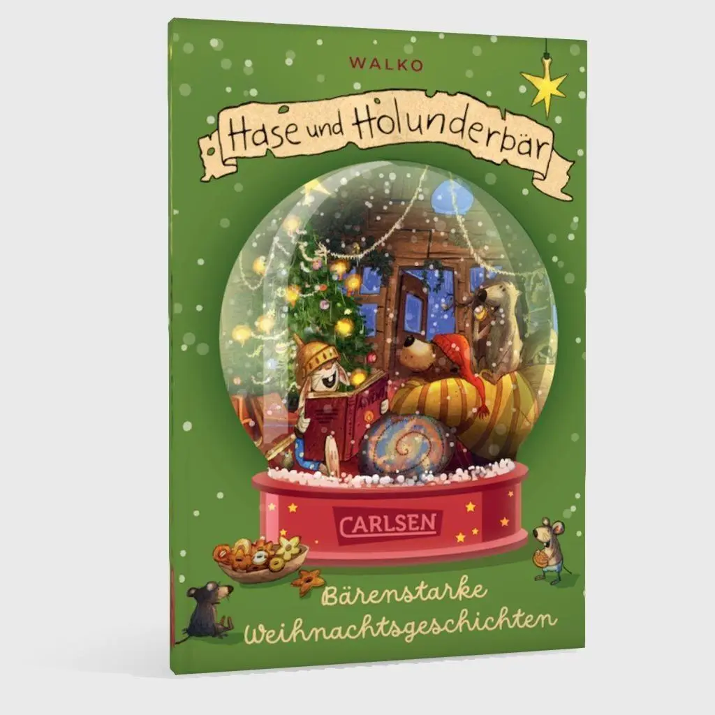 Bild: 9783551322128 | Hase und Holunderbär Doppelband: Die verlorene Weihnachtspost / Das...