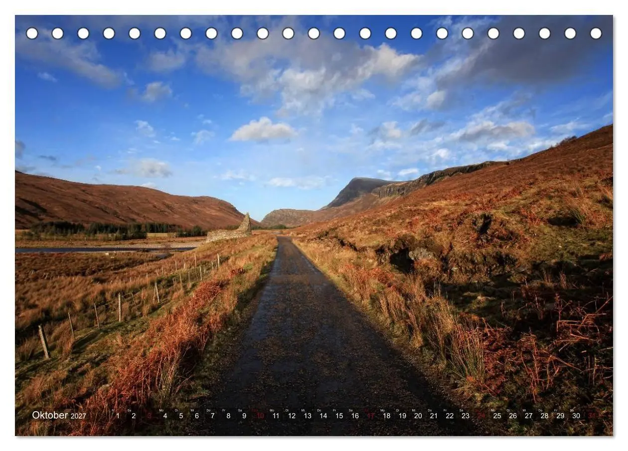 Bild: 9783594132128 | Reiseziel Schottland (Tischkalender 2027 DIN A5 quer), CALVENDO...