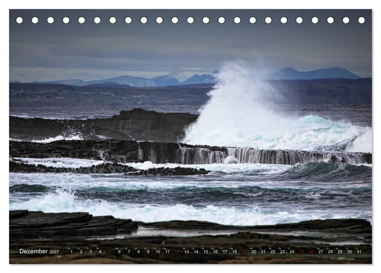 Bild: 9783594132128 | Reiseziel Schottland (Tischkalender 2027 DIN A5 quer), CALVENDO...
