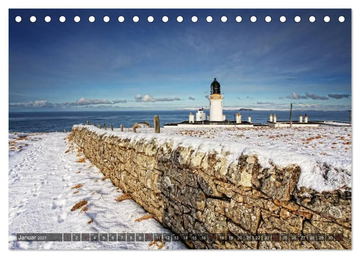 Bild: 9783594132128 | Reiseziel Schottland (Tischkalender 2027 DIN A5 quer), CALVENDO...