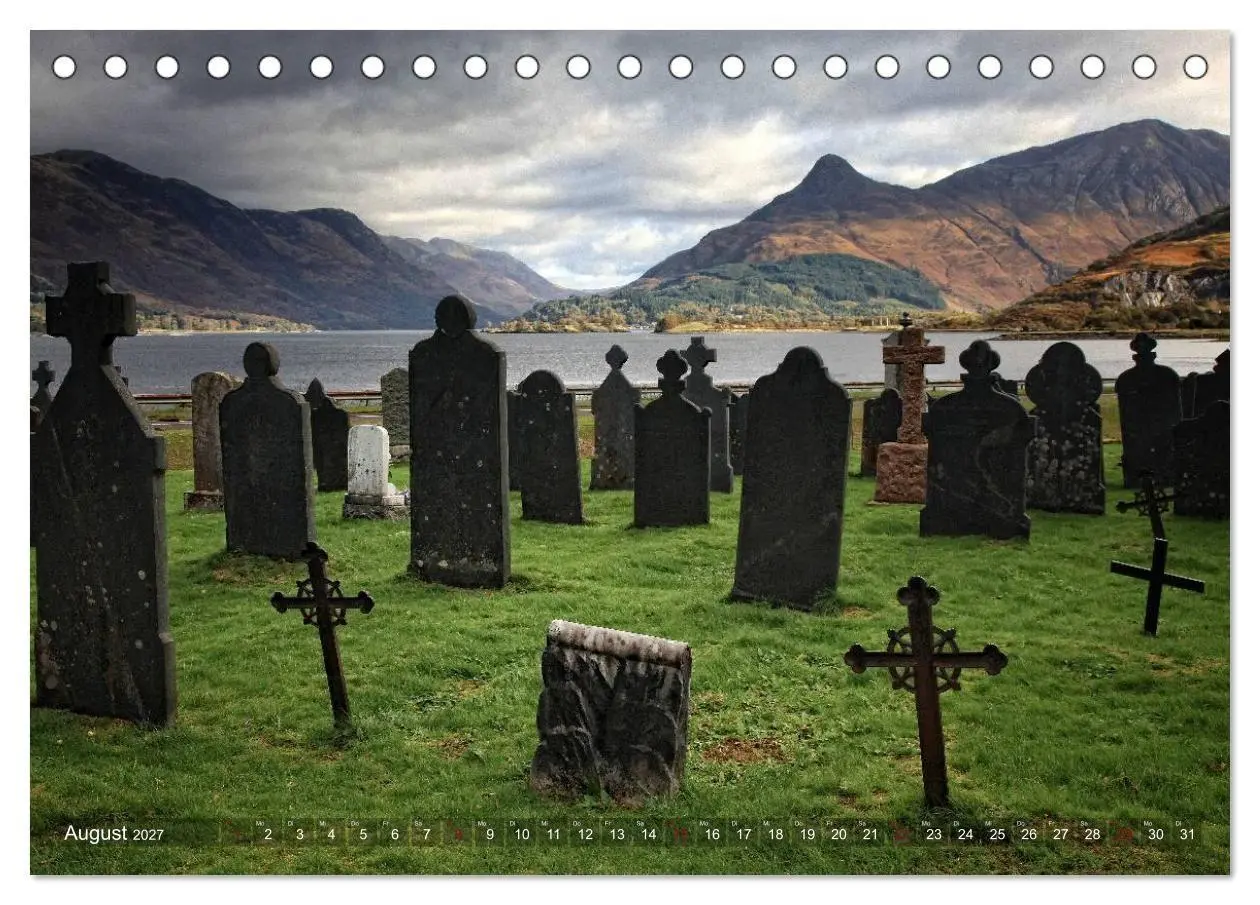 Bild: 9783594132128 | Reiseziel Schottland (Tischkalender 2027 DIN A5 quer), CALVENDO...