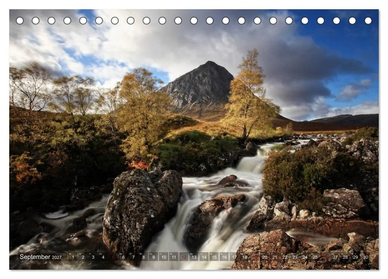 Bild: 9783594132128 | Reiseziel Schottland (Tischkalender 2027 DIN A5 quer), CALVENDO...