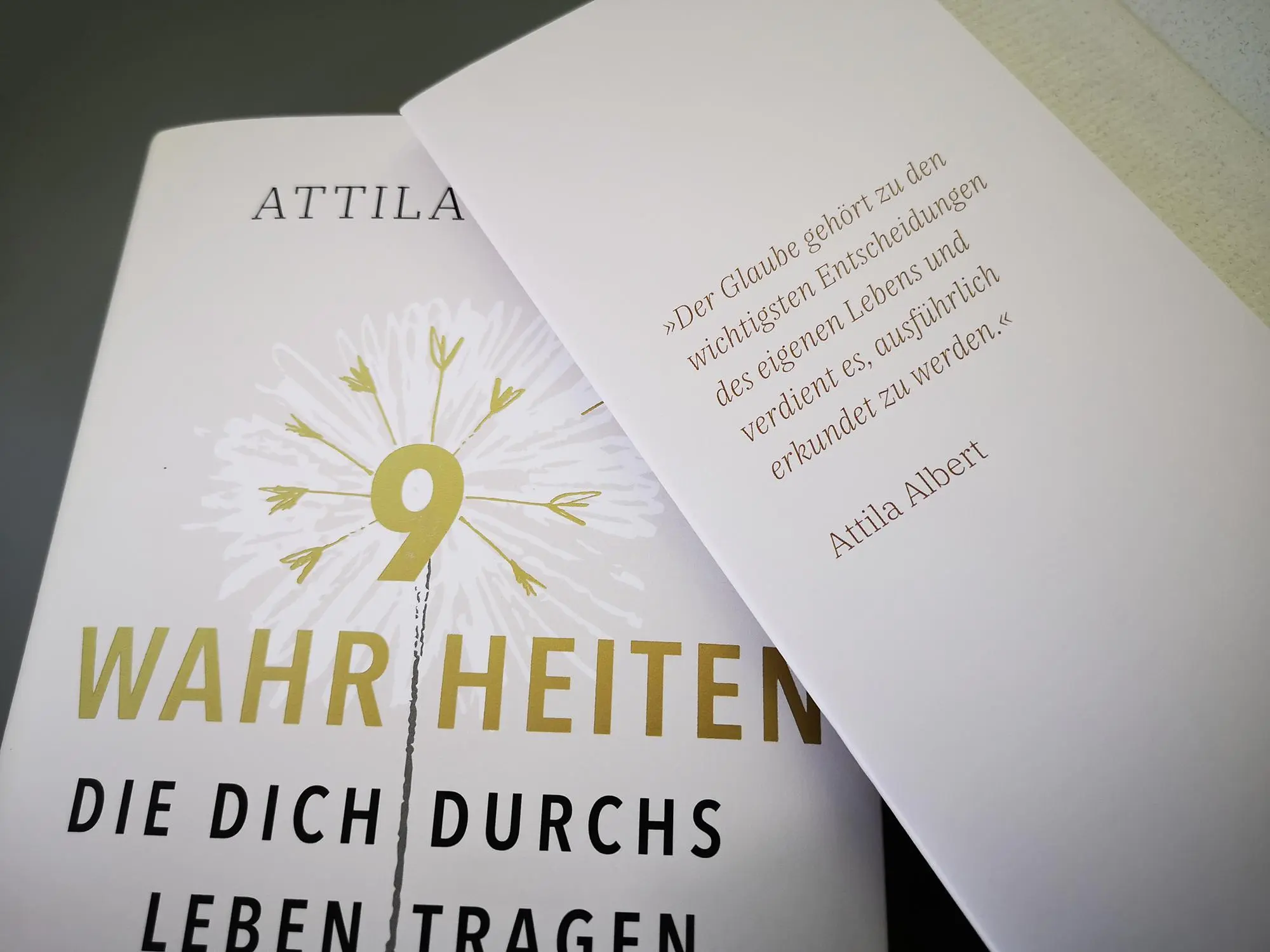 Bild: 9783963402128 | 9 Wahrheiten, die dich durchs Leben tragen | Attila Albert | Buch