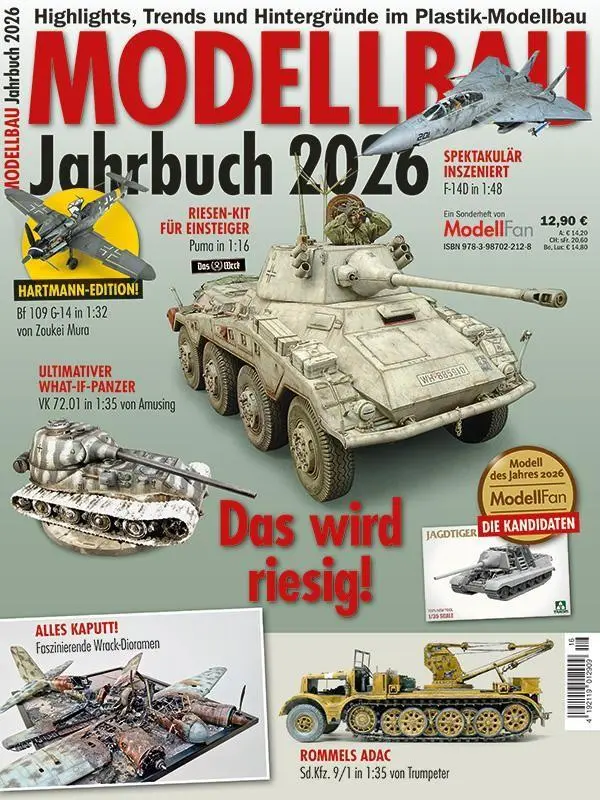 Cover: 9783987022128 | Modellbau Jahrbuch 2026 | Das wird riesig! | Broschüre | 80 S. | 2025