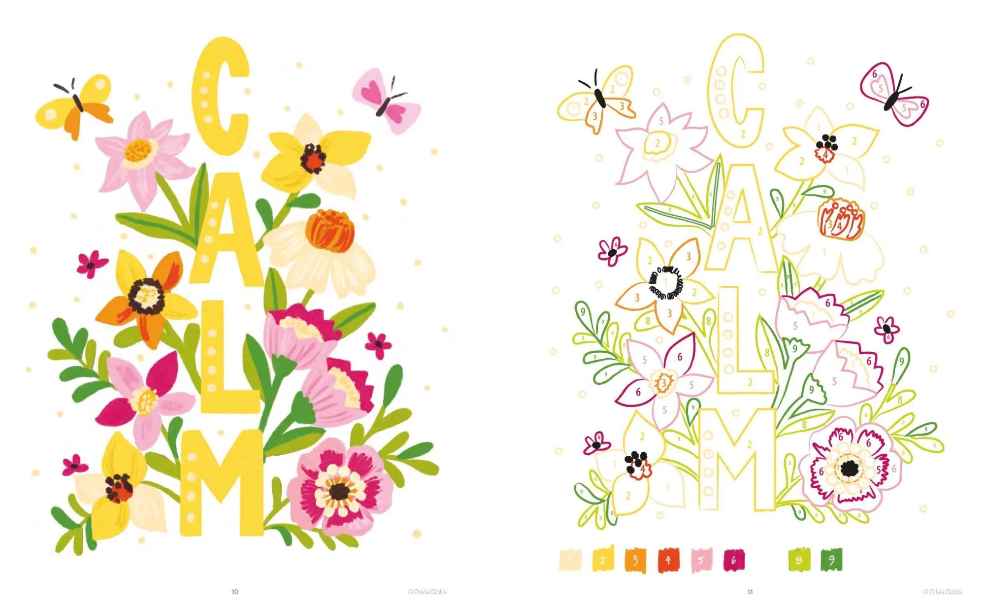 Bild: 9783987642128 | Malen nach Zahlen - Me-Time-Moments | Olivia Gibbs | Taschenbuch