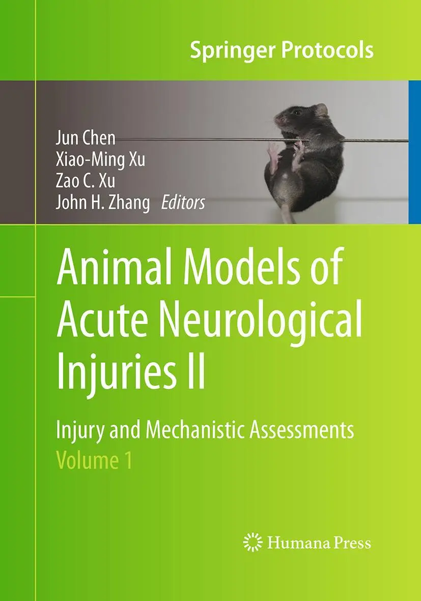 Cover: 9781493962228 | Animal Models of Acute Neurological Injuries II | Jun Chen (u. a.)