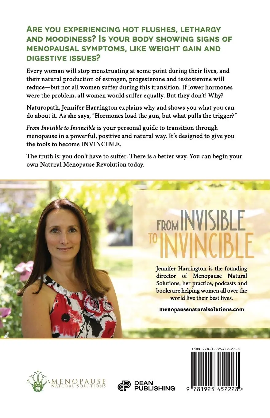 Rückseite: 9781925452228 | From Invisible To Invincible | The Natural Menopause Revolution | Buch