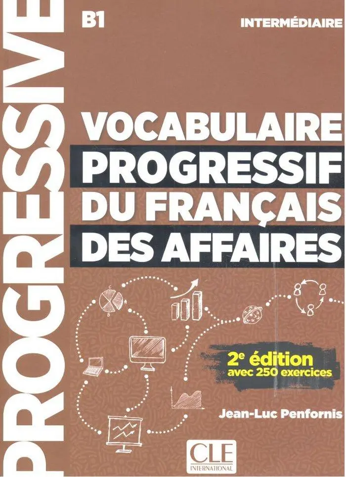Cover: 9782090382228 | Vocabulaire progressif du francais des affaires - Niveau...