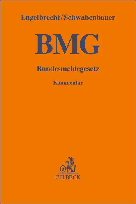 Cover: 9783406702228 | Bundesmeldegesetz | Kommentar | Kai Engelbrecht (u. a.) | Buch | XXVI