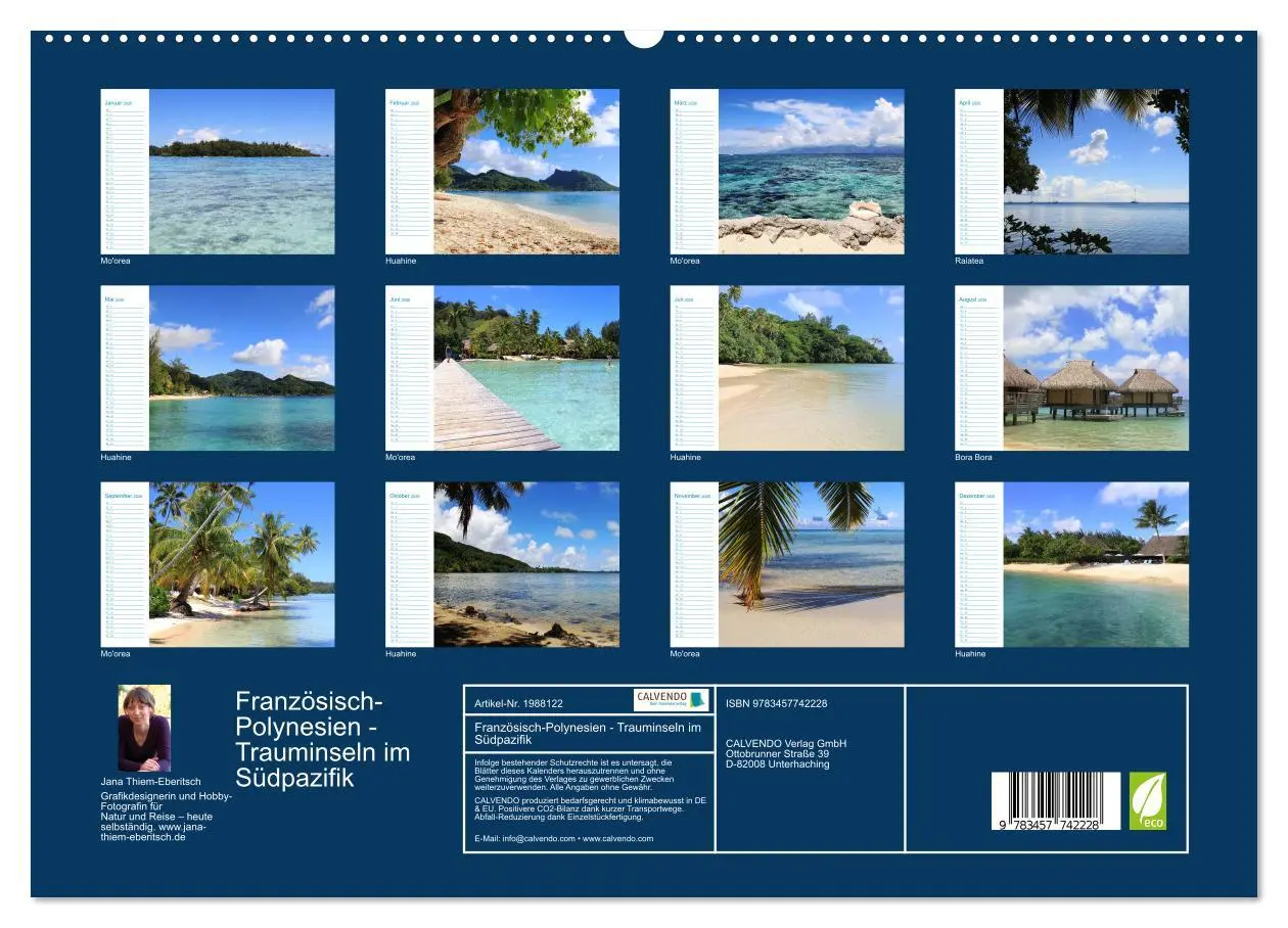 Bild: 9783457742228 | Französisch-Polynesien - Trauminseln im Südpazifik (hochwertiger...