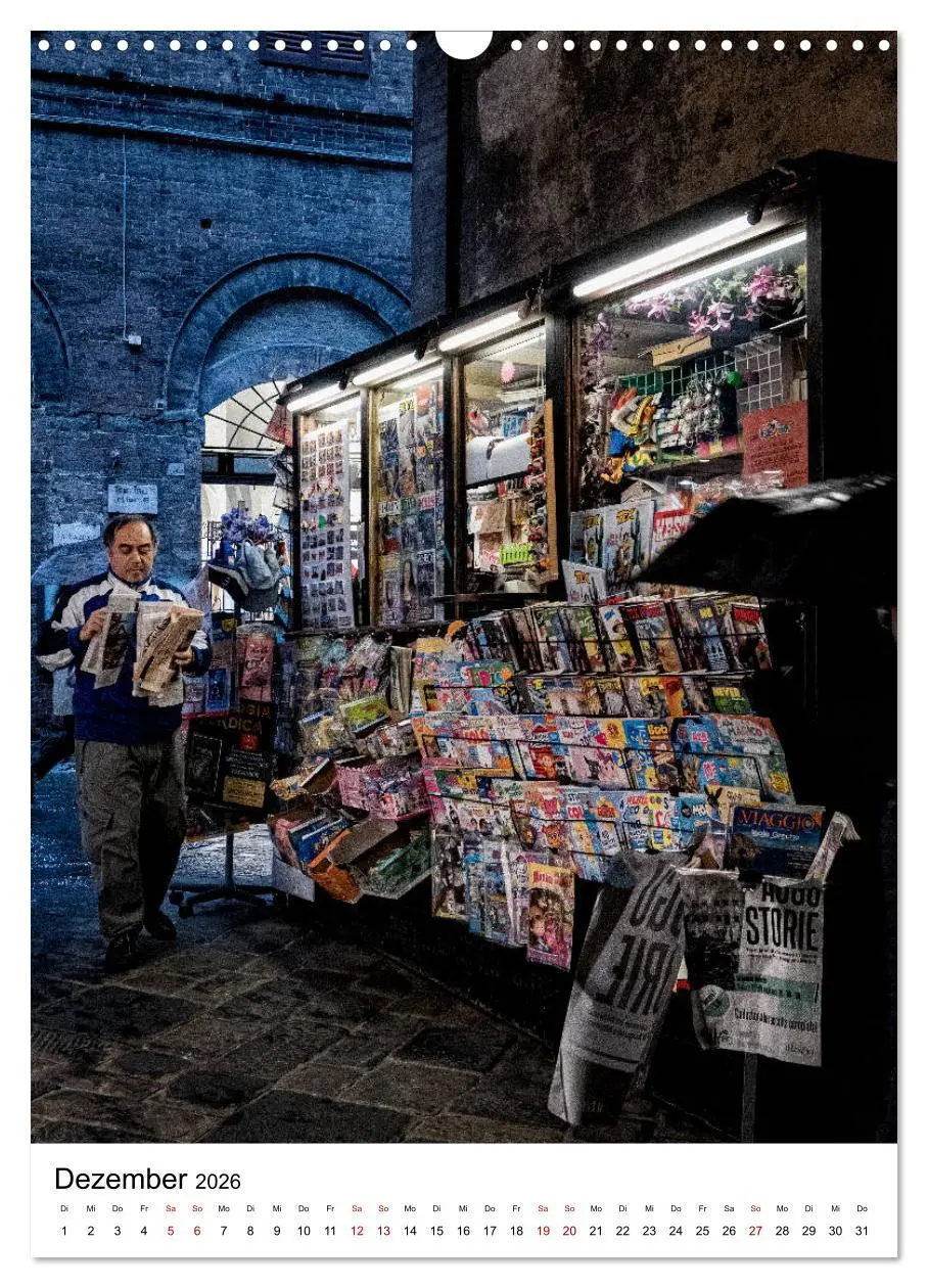 Bild: 9783516382228 | Italien - Pur (Wandkalender 2026 DIN A3 hoch), CALVENDO Monatskalender