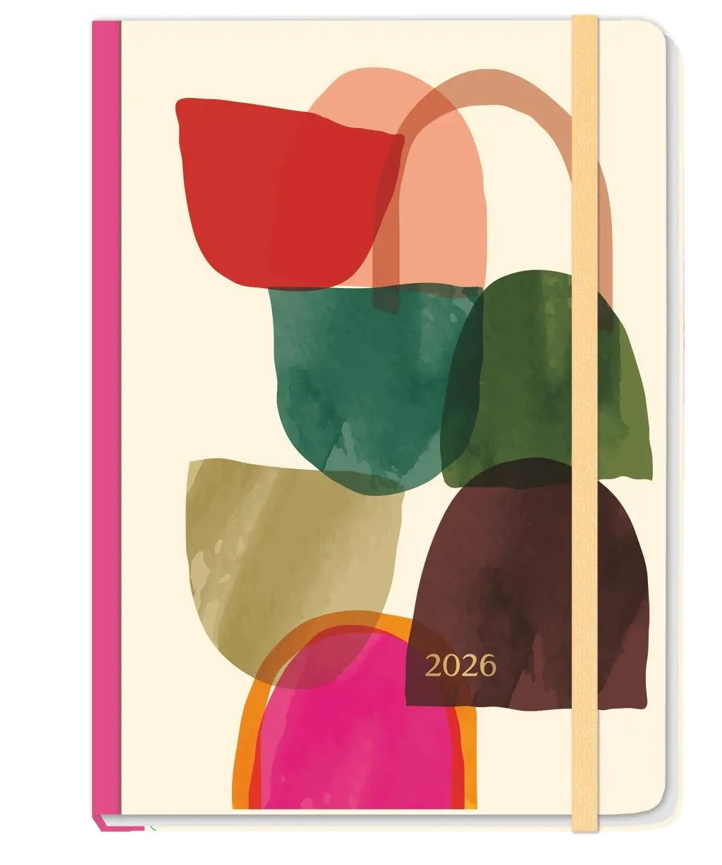 Cover: 9783756412228 | Design Diary Abstract 2026 | Buch | Bullet Journal Kalender Heye