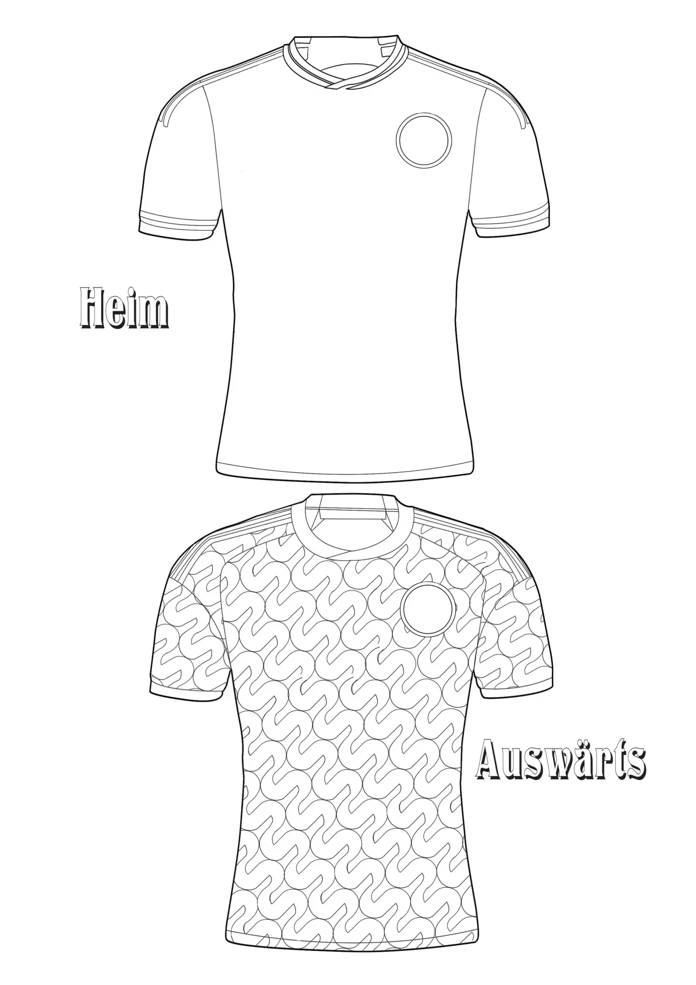 Bild: 9783986572228 | Fußball-Malbuch Trikot-Designer für Kinder ab 6 Jahren mit 100...