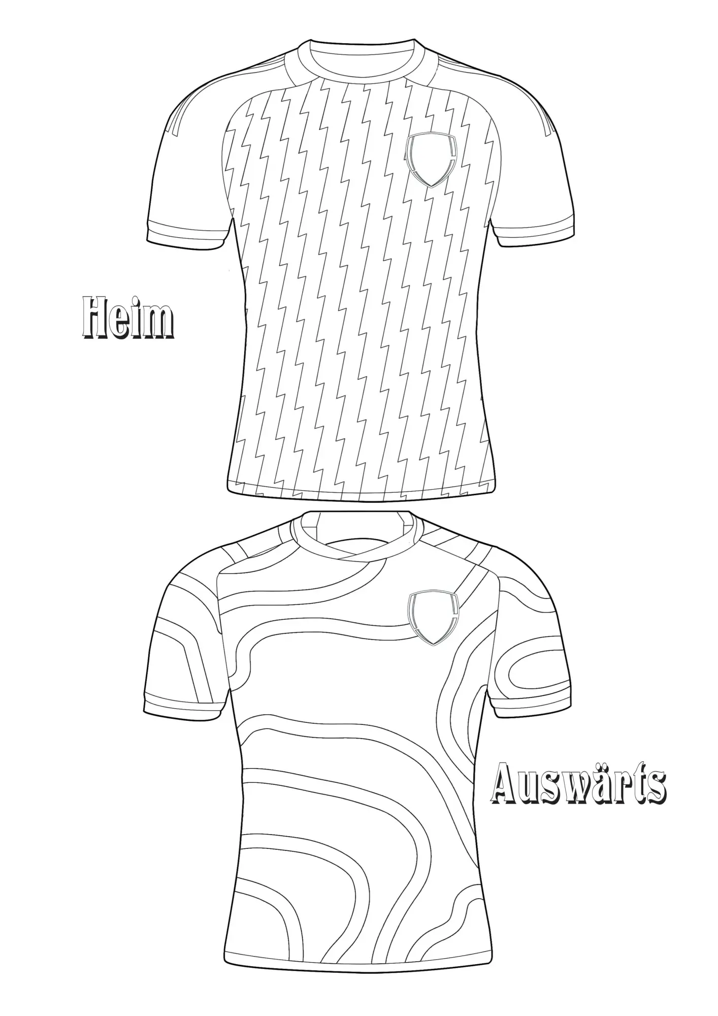 Bild: 9783986572228 | Fußball-Malbuch Trikot-Designer für Kinder ab 6 Jahren mit 100...