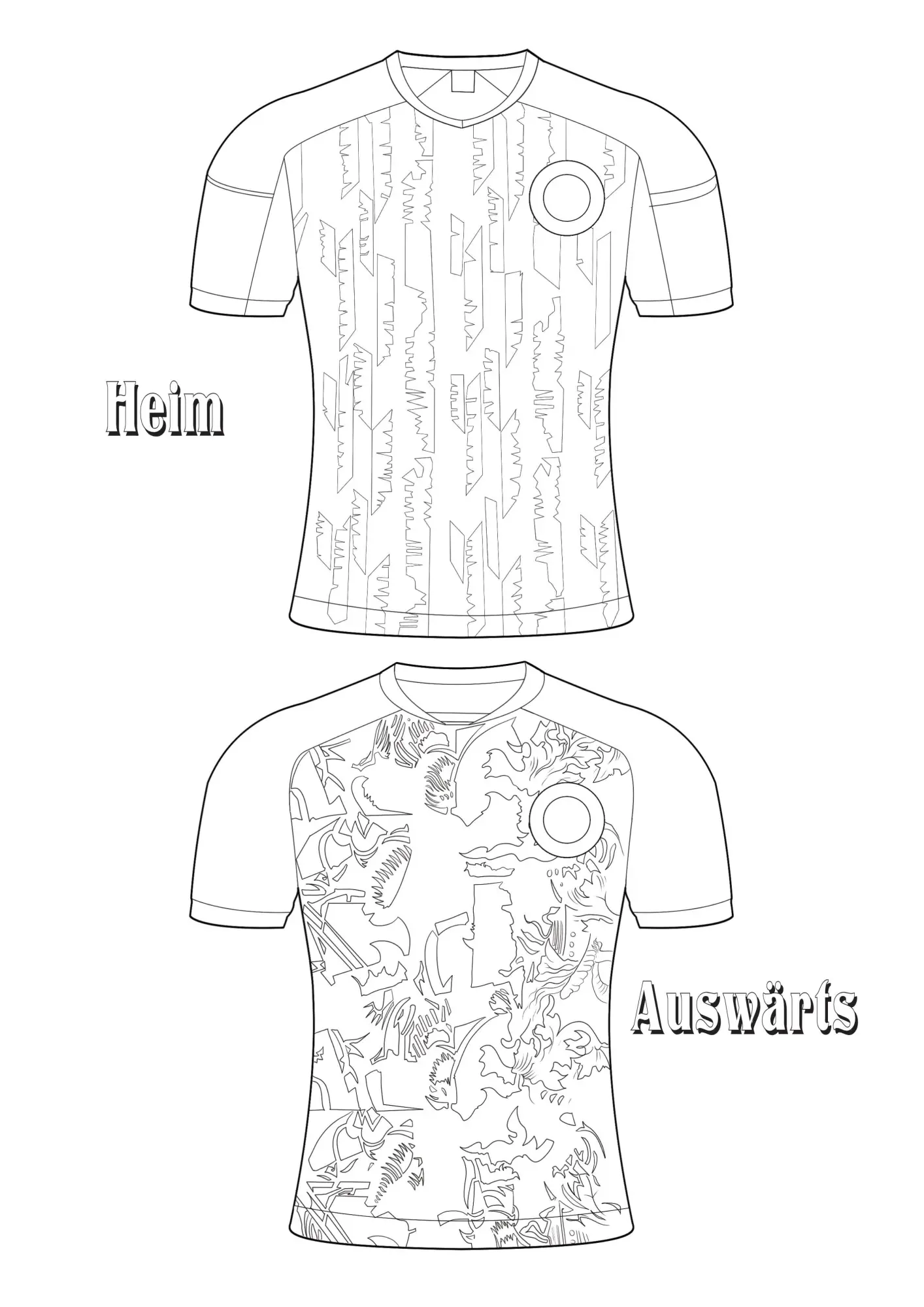 Bild: 9783986572228 | Fußball-Malbuch Trikot-Designer für Kinder ab 6 Jahren mit 100...