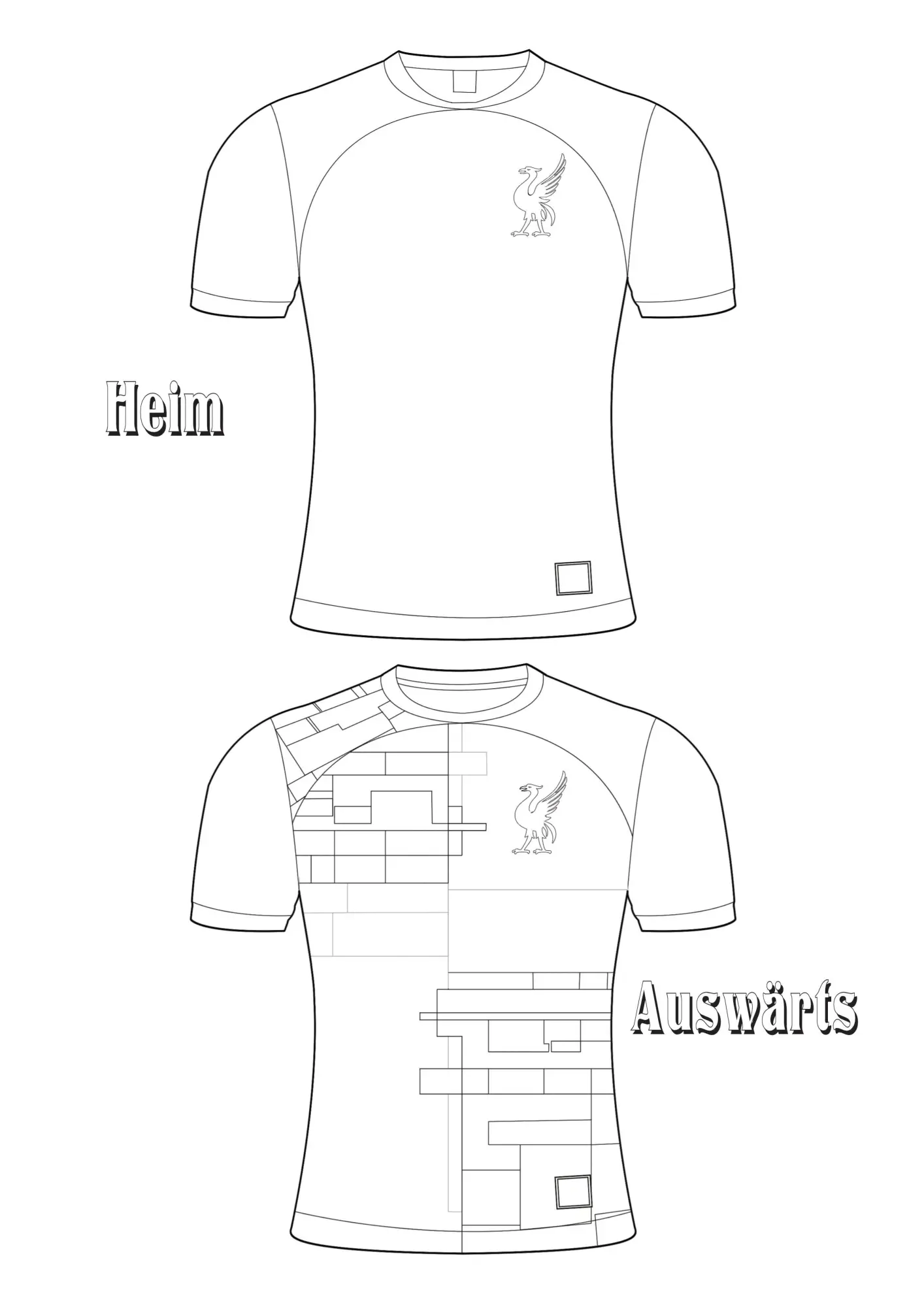 Bild: 9783986572228 | Fußball-Malbuch Trikot-Designer für Kinder ab 6 Jahren mit 100...