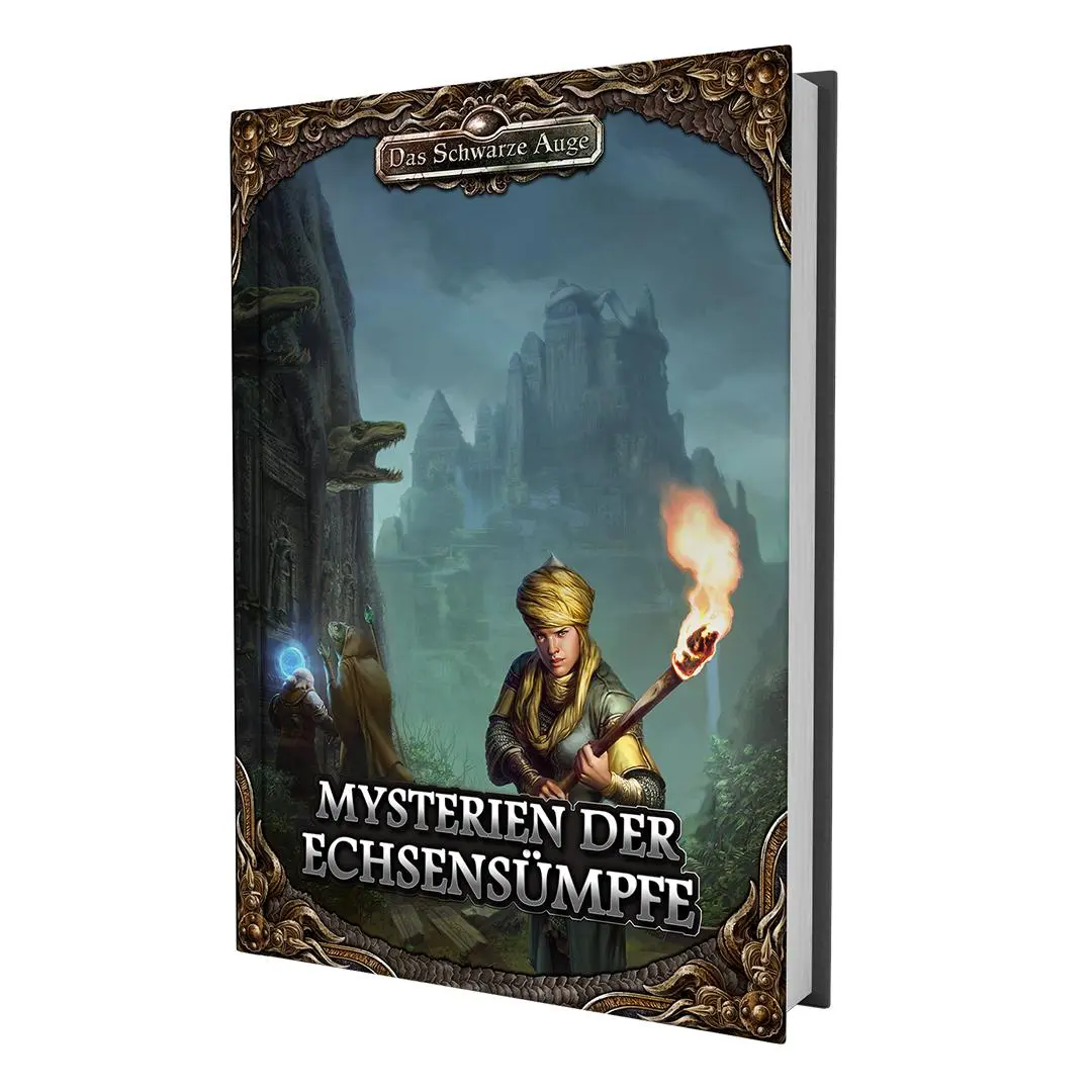 Cover: 9783987322228 | DSA5 - Mysterien der Echsensümpfe | Zoe Adamietz (u. a.) | Buch | 2024