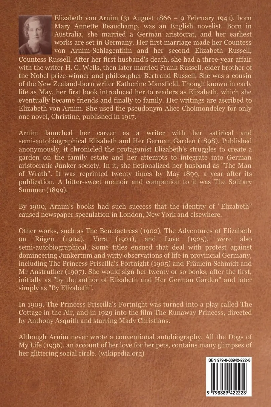 Rückseite: 9798889422228 | In the Mountains | Elizabeth von Arnim | Taschenbuch | Englisch | 2023