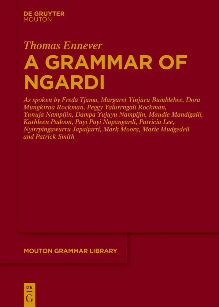 A Grammar of Ngardi
