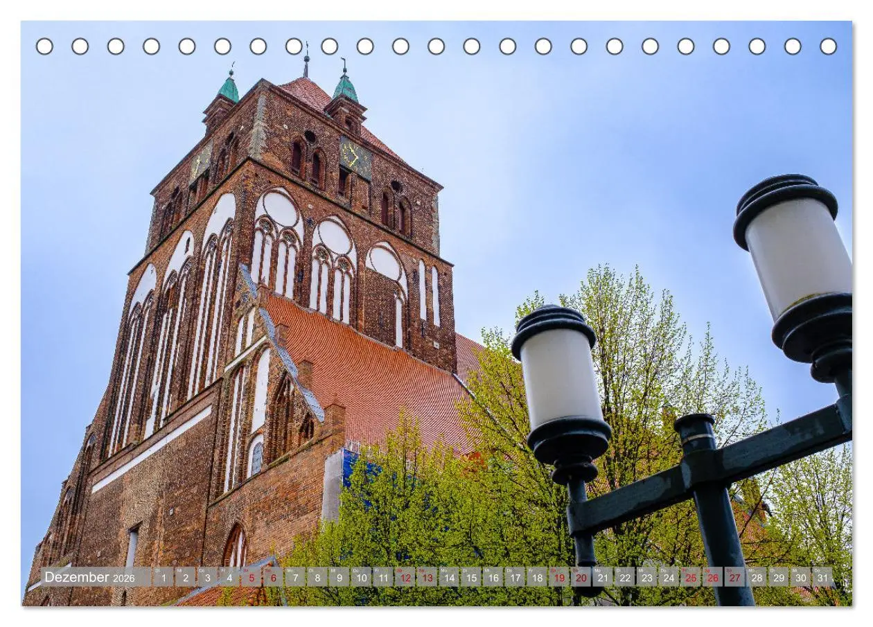 Bild: 9783457802328 | Ein Blick auf die Hansestadt Greifswald (Tischkalender 2026 DIN A5...