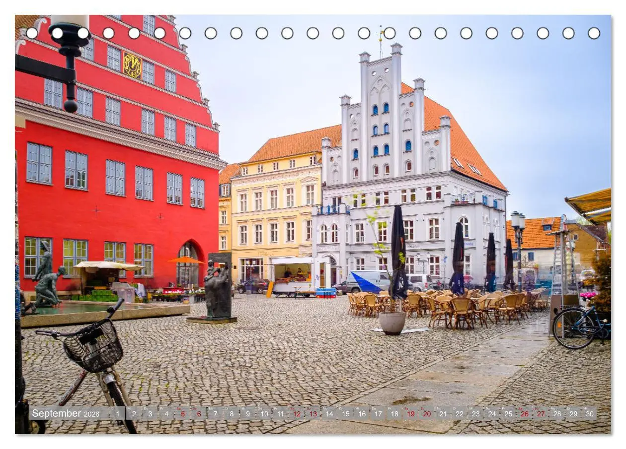Bild: 9783457802328 | Ein Blick auf die Hansestadt Greifswald (Tischkalender 2026 DIN A5...