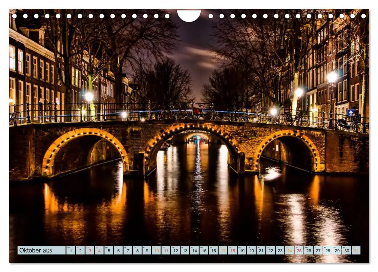 Bild: 9783457972328 | Amsterdam - Venedig des Nordens (Wandkalender 2026 DIN A4 quer),...