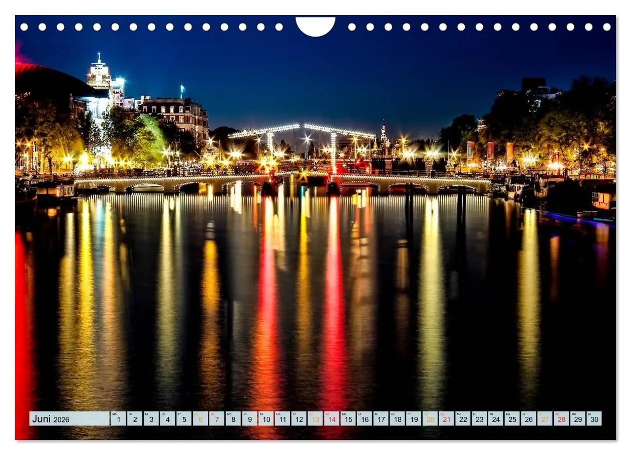 Bild: 9783457972328 | Amsterdam - Venedig des Nordens (Wandkalender 2026 DIN A4 quer),...