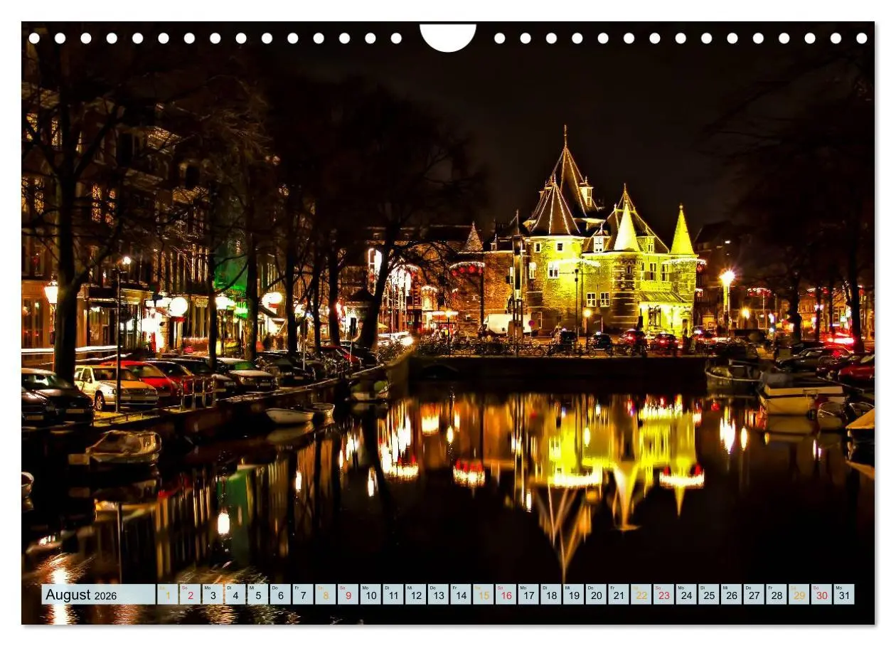 Bild: 9783457972328 | Amsterdam - Venedig des Nordens (Wandkalender 2026 DIN A4 quer),...