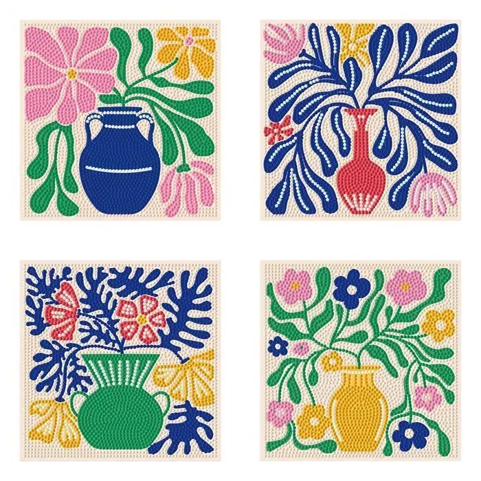 Cover: 4895225942428 | DIAMOND DOTZ - Diamond Painting Mini Blumen | Kit (Bastelset) | Karton