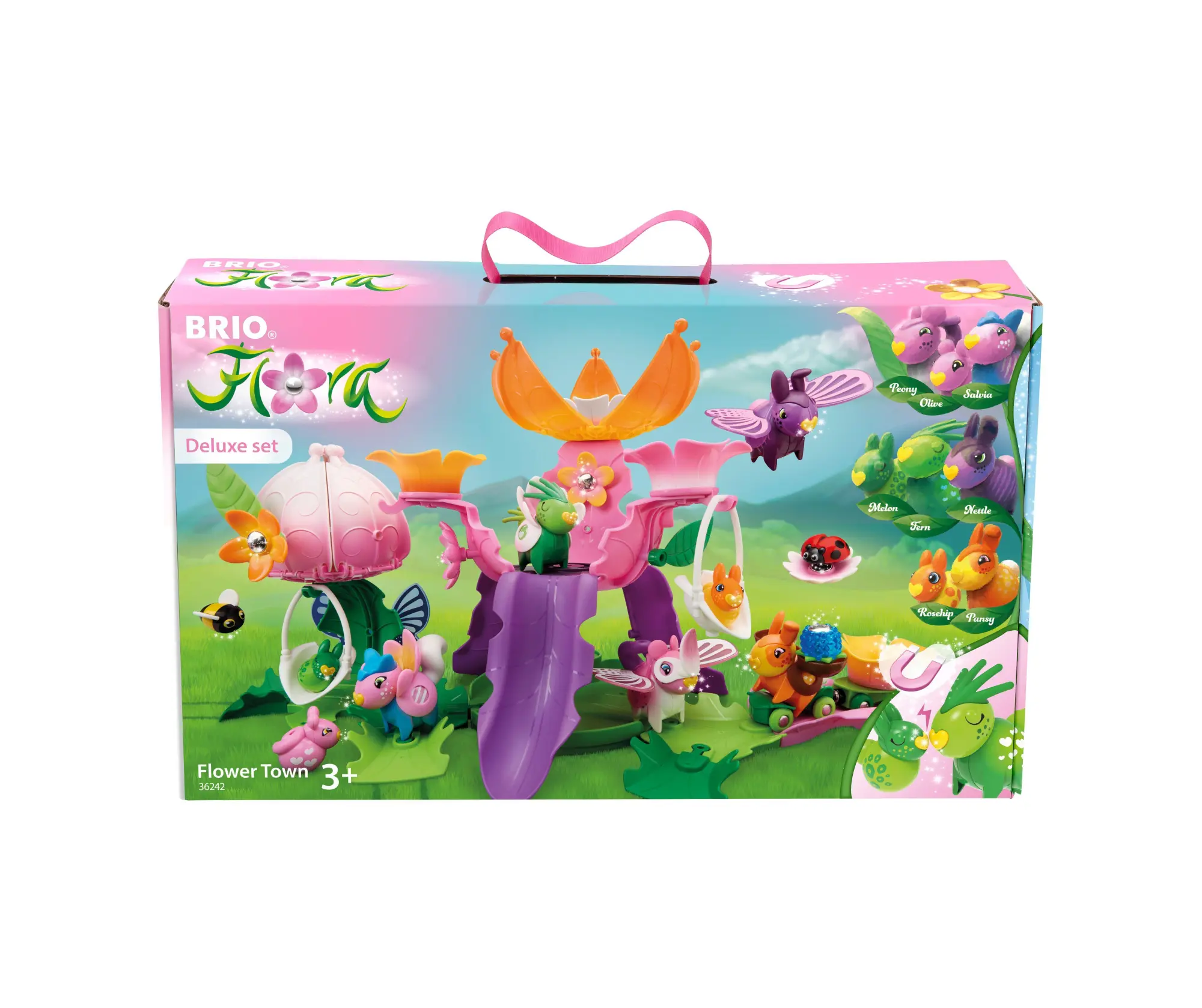 Cover: 7312350362428 | BRIO Flora - 36242 Blumenstadt Deluxe Set riesiges Spielset für...
