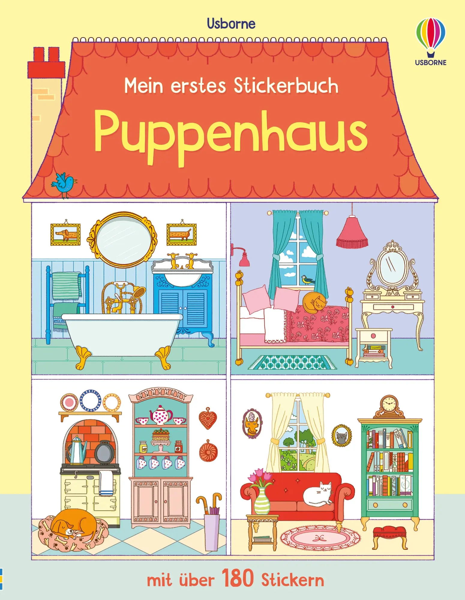 Cover: 9781035702428 | Mein erstes Stickerbuch: Puppenhaus | Abigail Wheatley | Taschenbuch