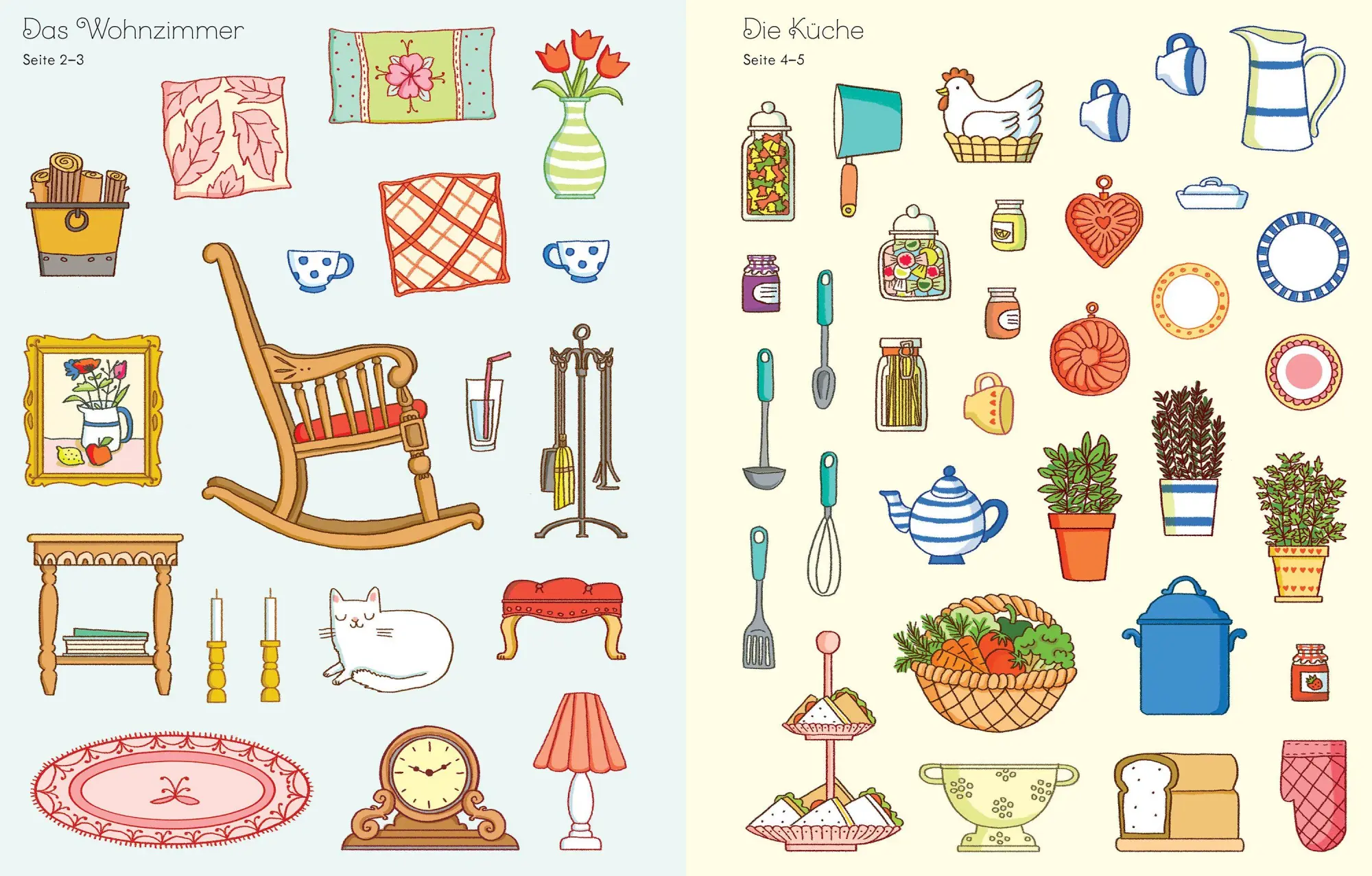 Bild: 9781035702428 | Mein erstes Stickerbuch: Puppenhaus | Abigail Wheatley | Taschenbuch