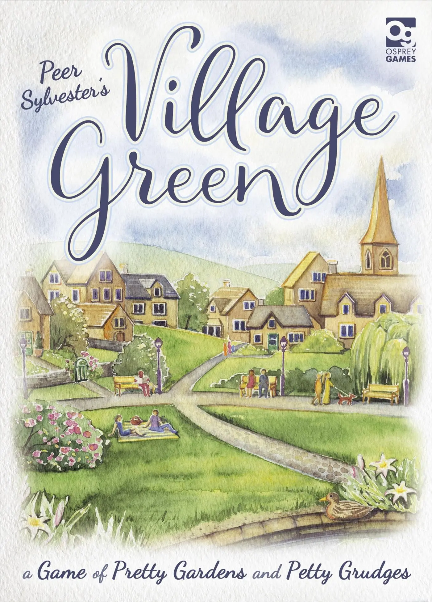 Cover: 9781472842428 | Village Green | A Game of Pretty Gardens and Petty Grudges | Sylvester