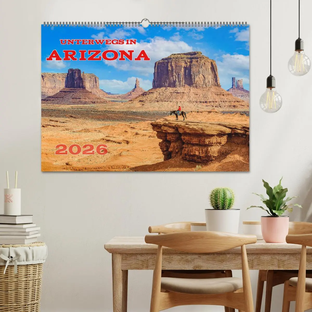 Bild: 9783457272428 | Unterwegs in ARIZONA (Wandkalender 2026 DIN A2 quer), CALVENDO...