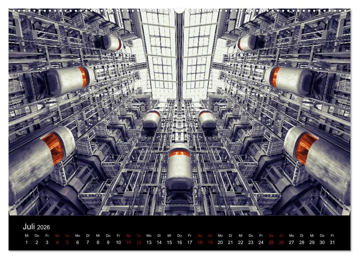 Bild: 9783457892428 | Welt der Aufzüge (Wandkalender 2026 DIN A2 quer), CALVENDO...
