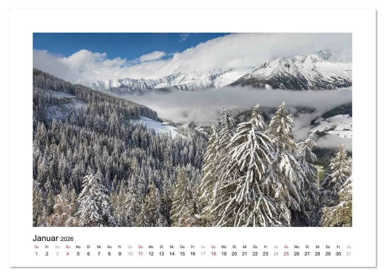 Bild: 9783516122428 | Sehnsucht nach Südtirol (Tischkalender 2026 DIN A5 quer), CALVENDO...