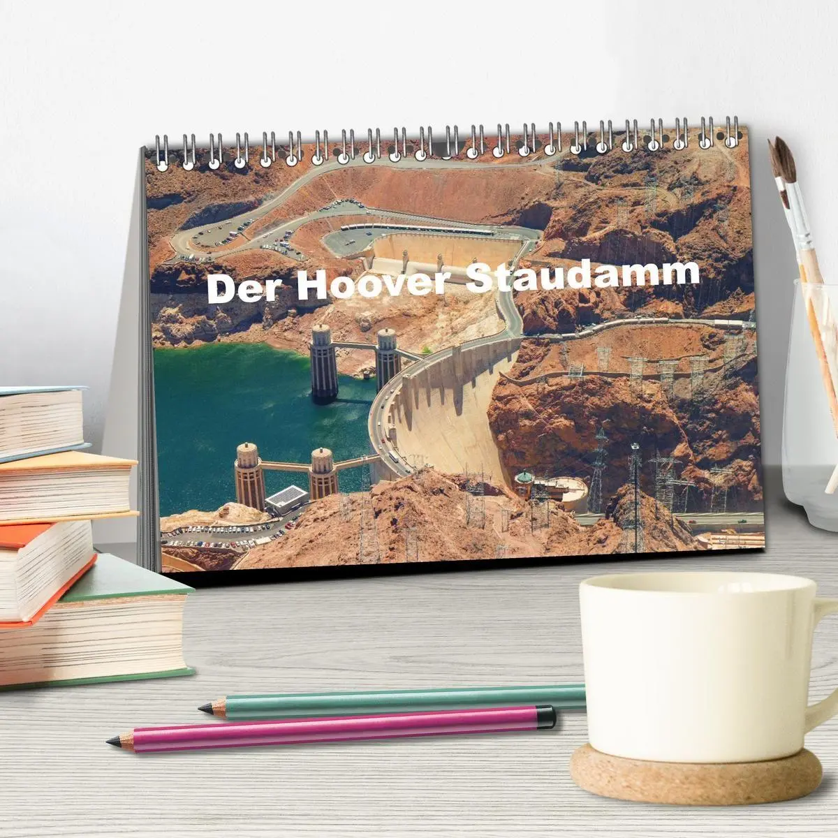 Bild: 9783569902428 | Der Hoover Staudamm (Tischkalender 2027 DIN A5 quer), CALVENDO...