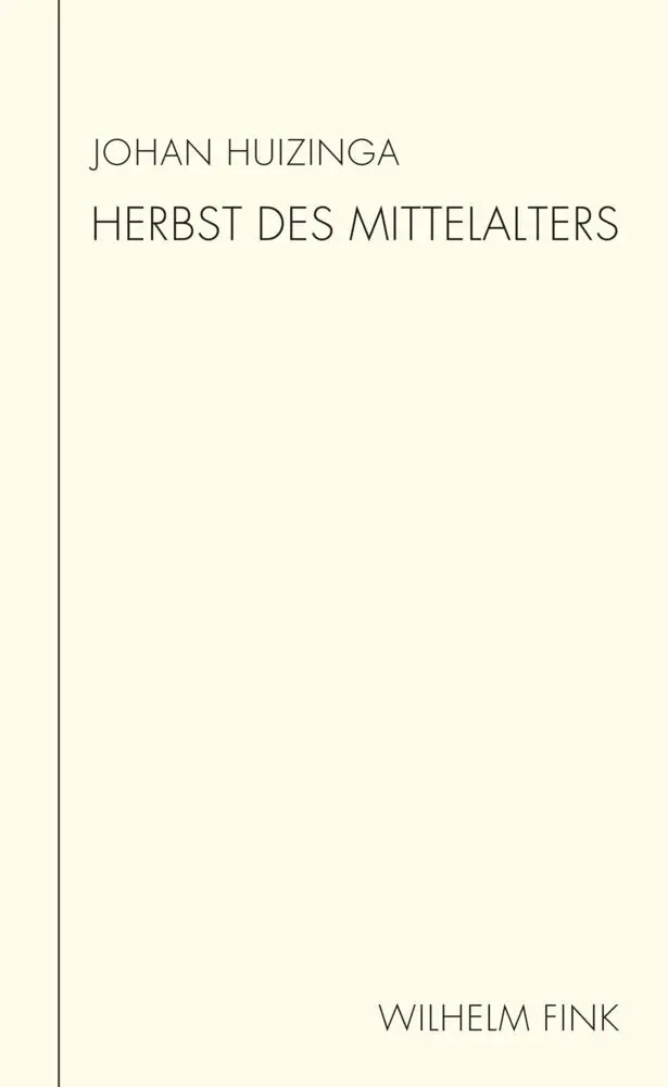 Cover: 9783770562428 | Herbst des Mittelalters | Johan Huizinga | Buch | 504 S. | Deutsch