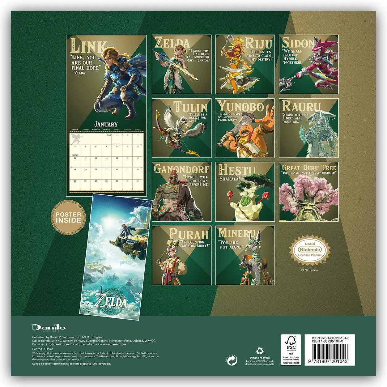 Bild: 9783803532428 | Nintendo - The Legend of Zelda - Die Legende von Zelda 2027 -...